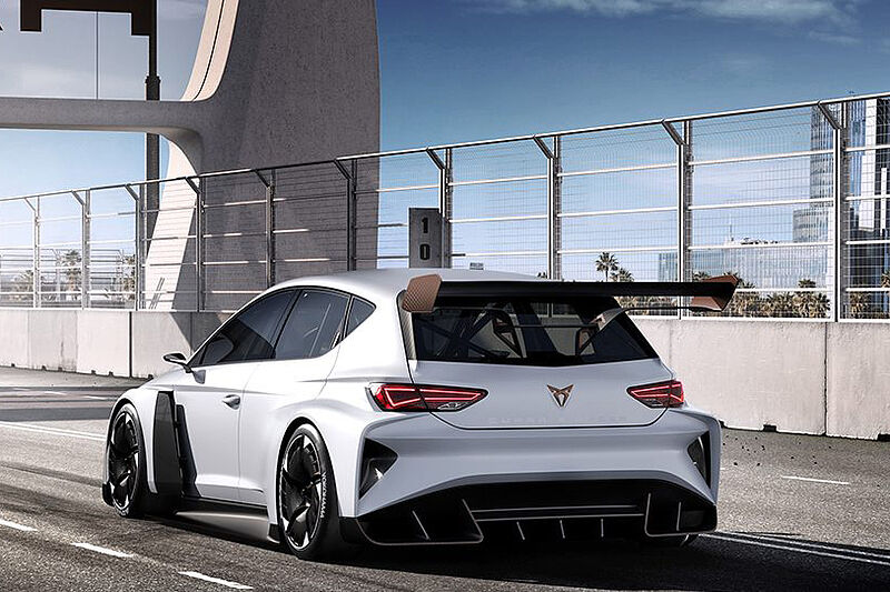 CUPRA e-Racer ist startklar für E-TCR-Serie