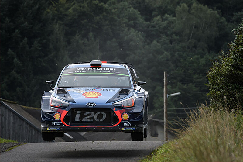 Anspruchsvolle Rallye Deutschland für Hyundai