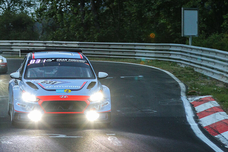 Podiumsplatz für den i30 N TCR beim 24h-Rennen auf dem Nürburgring