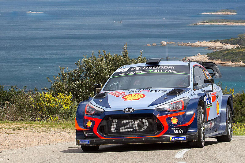 Platz drei für Hyundai-Piloten Thierry Neuville auf Korsika