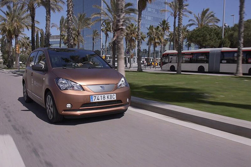 SEAT eMii erstmals in Barcelona im Einsatz