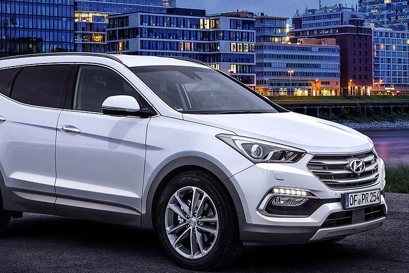 Hyundai Santa Fe ist "Restwertriese 2022" bei Bähr & Fess Forecasts