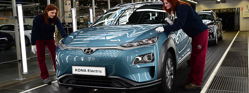 Kürzere Lieferzeiten: Hyundai produziert Kona Elektro in Europa