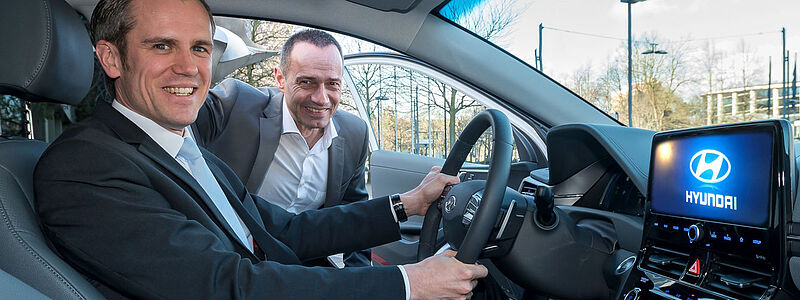 Offenbacher Oberbürgermeister fährt Hyundai Ioniq Elektro