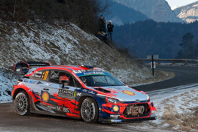 Rallye Monte Carlo: Hyundai Motorsport mit spektakulärem Saisonauftakt