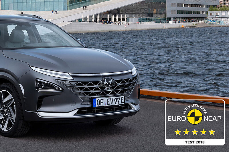Hyundai Nexo erhält fünf Sterne beim EuroNCAP